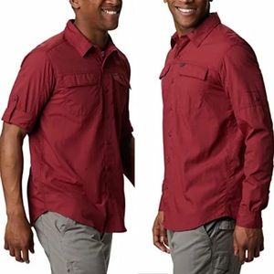Columbia Men's Standard Silver Ridge 2.0 Long Sleeve Shirt, size M